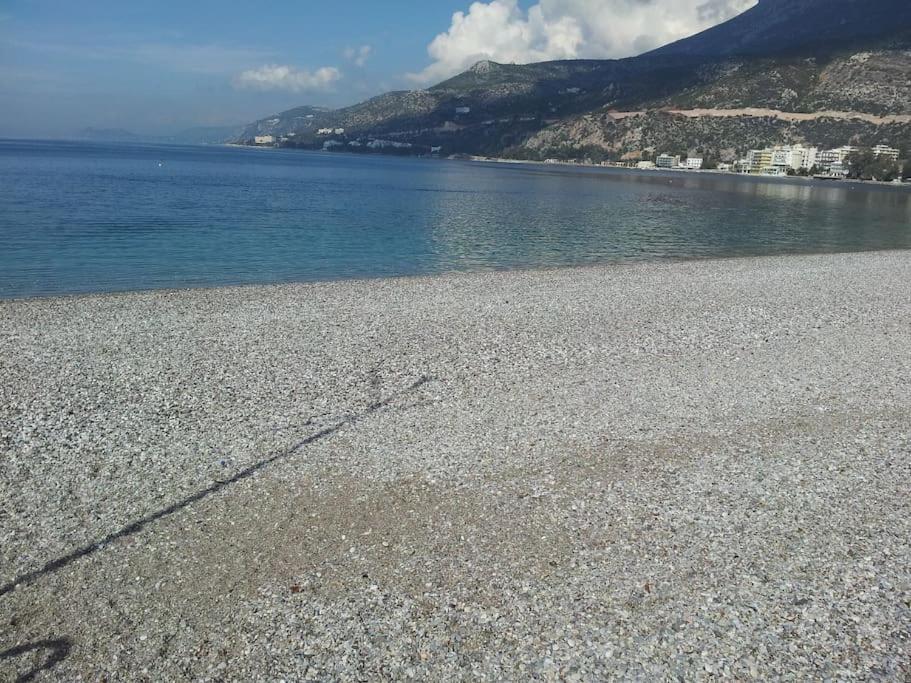 Cozy Seaside Apartment Loutraki Zewnętrze zdjęcie